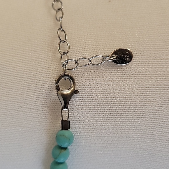 AMAZONITE STONE PENDANT CHOKER - Picture 8 of 9